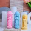 Religion Shape Candle Molds Casting Molds Silicone Mould Ornament Plasters Molds 3D Woman Epoxy Resin Molds