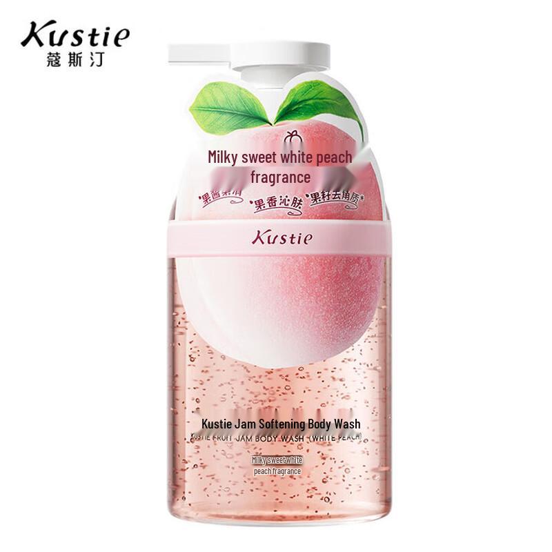 Kustie White Peach Jam Shower Gel