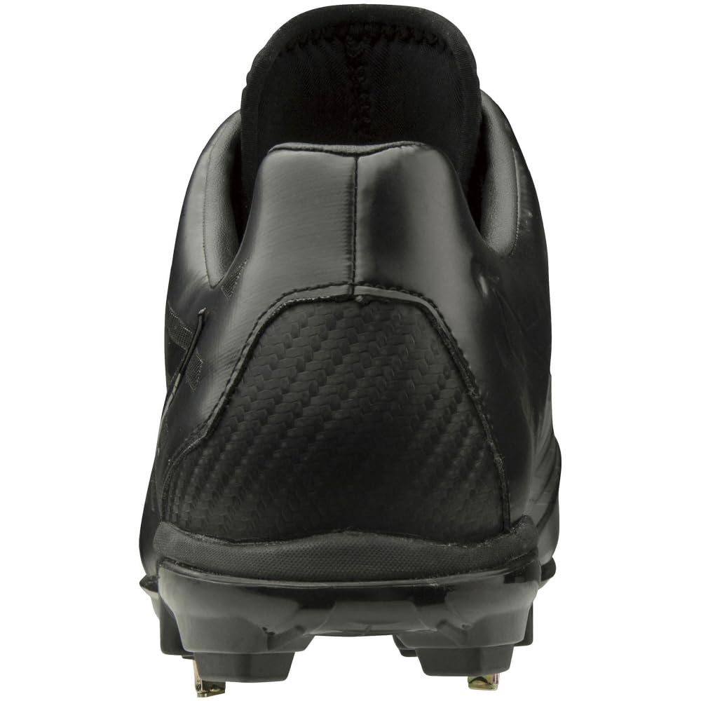 Baseballschuhe GLOBAL ELITE PS2 Schwarz Spa Schwarz Stollen High School League Kompatibel Junior High School Vereinsaktivitäten Senior Jungen Global GE Schwarz x