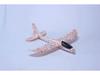 Camouflage Foam Stunt Airplane with Lights & Luminous Nose - Customizable Logo for Kids