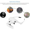Headband Magnifying Glasses With Lamp Adjustable 5 Lens 1.0x 1.5x 2.0x 2.5x 3.5x