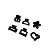 Mini Brown Cross-Border Claw Hair Clip for Bangs & Forehead
