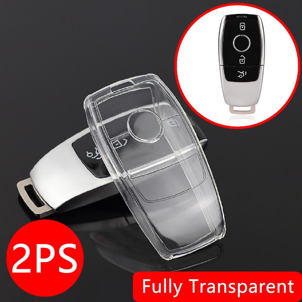 Clear Transparent Tpu Car Smart Key Cover Case For Mercedes Benz A B C E S G Gla Glb Glc Gle Cla Eqa Eqb Eqc Classaccessories