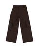 Awoseiawo Square Studded Eyelet Cargo Pants Brown