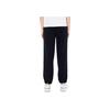 FILA Loose Fit Solid Color Pocket Cuffed Sports Woven Casual Long Pants Women bottoms Black F11W238802FBK