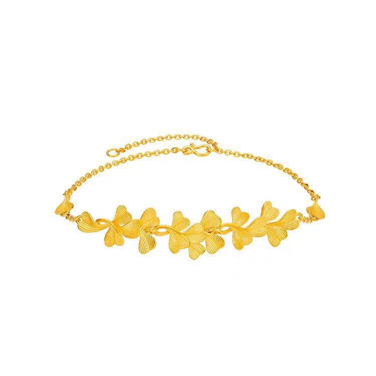 Vietnam Gold Love Heart Bracelet - Women's Simple Fashion Wedding Jewelry