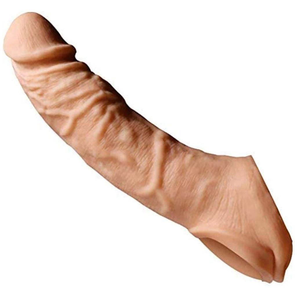 Soft Extender With Ring Enhancer Delay Ejaculation Erection Improve Endurance Bigger Hardener Longer Toy For Men