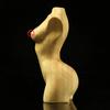 Body Art Sculpture Ornaments Wooden Bust Portrait Figurines Boxwood Wood Carving Craft Statue Home Decoration Accessories Modern
