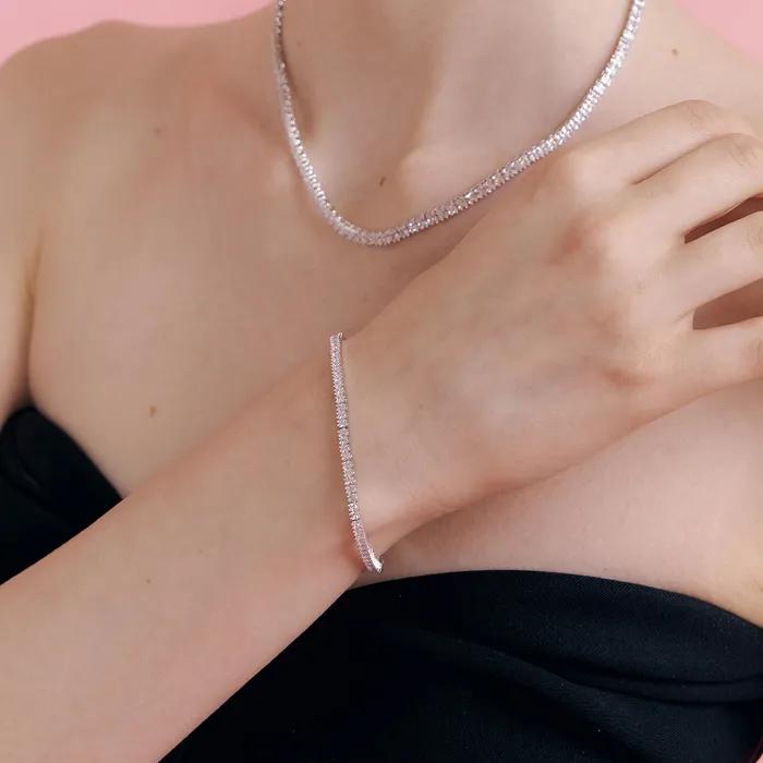 Box tennis Bracelet