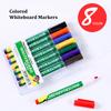 8 Colors Whiteboard Markers Set,1.0mm Tib Erase Markers,Non-Toxic,Easily Erasable,Assorted Vibrant Colors For School,Office