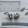 Silver Earrings Without Stones (2192756)