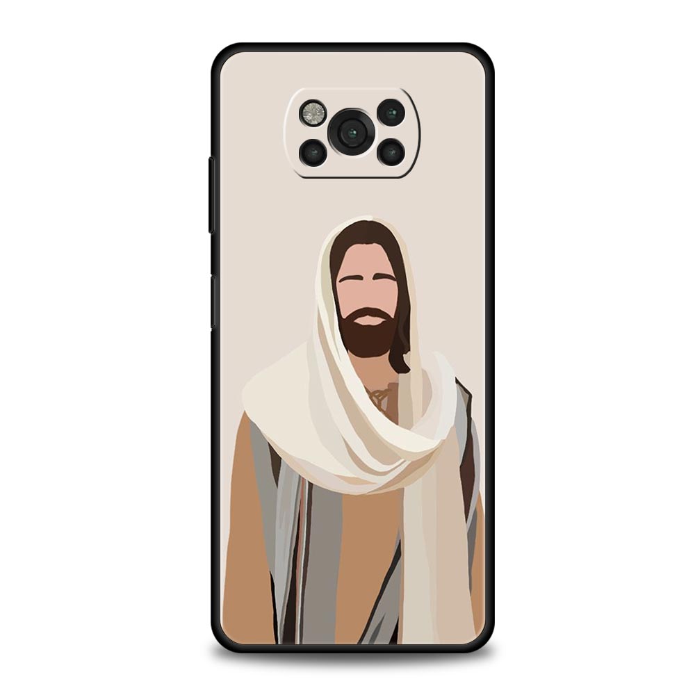 Glaube Christlich Religiös Jesus Handyhülle Für Xiaomi Mi Poco X3 NFC M3 F4 F3 M4 X4 Note 10 12 Lite 11 11T 13 12T Pro 9T Hülle