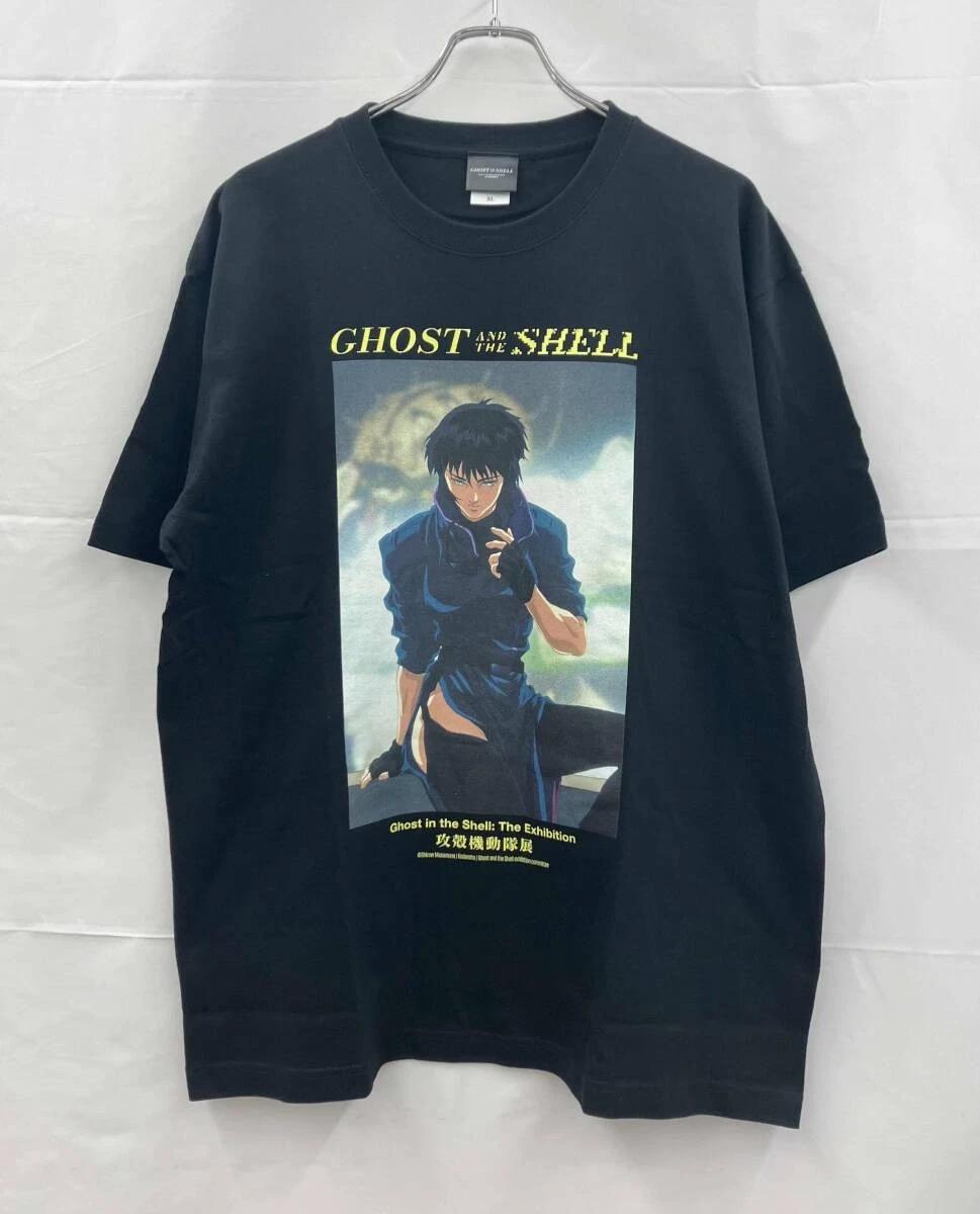 Ghost in the Shell Graphic Anime Movie T-Shirt XL Black Streetwear L