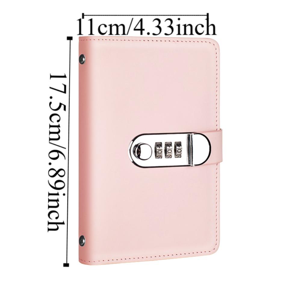 Portable Budget Binder with Lock 50Sheets Planner Organizer  Office Stationery Supplies