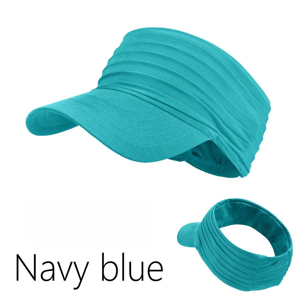 Sports Visor Cap Unisex Outdoor Running Sun Hat Spring/Summer Elastane Sun Hat