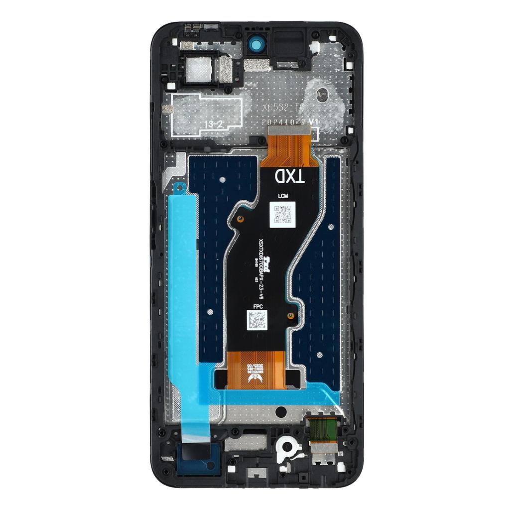 Dla Infinix Smart 9 4G Klasa C Ekran LCD i Zespół Digitizera+Ramka (Bez logo)