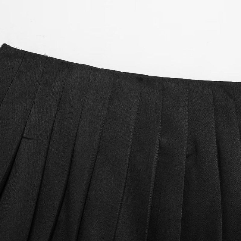 Kaslead New Arrival Women's Clothing Fashion Style Fashion Minimalist All-Match Multicolor Casual Half-Length Pleated Skirt