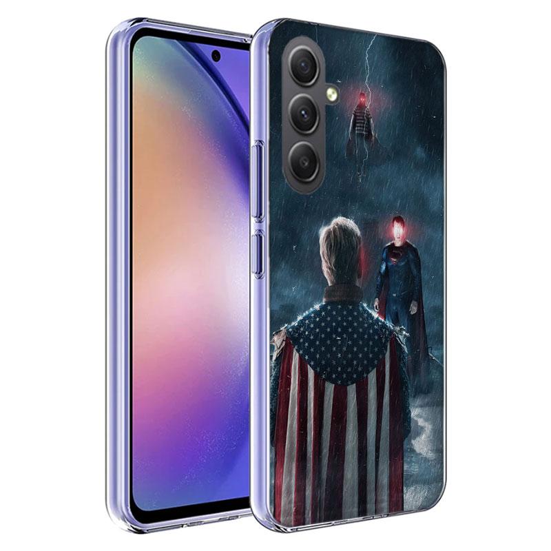 Homelander The Boys Phone Case for Samsung A16 A26 A36 A56 A17 A37 A57 A07 A06 A02S A03 A04S A05S Galaxy Note 20 10 A50S A71 A51