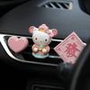 Car Air Freshener God of Wealth Kitty Creative Car Fragrance Car Air Conditioning Diffuser Stone Car Vent Perfume