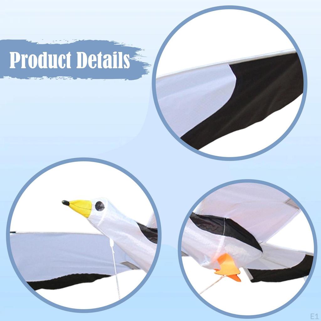Kite Single Line Beach Giant Animal Flying Toy for Grasslands Sea Garden