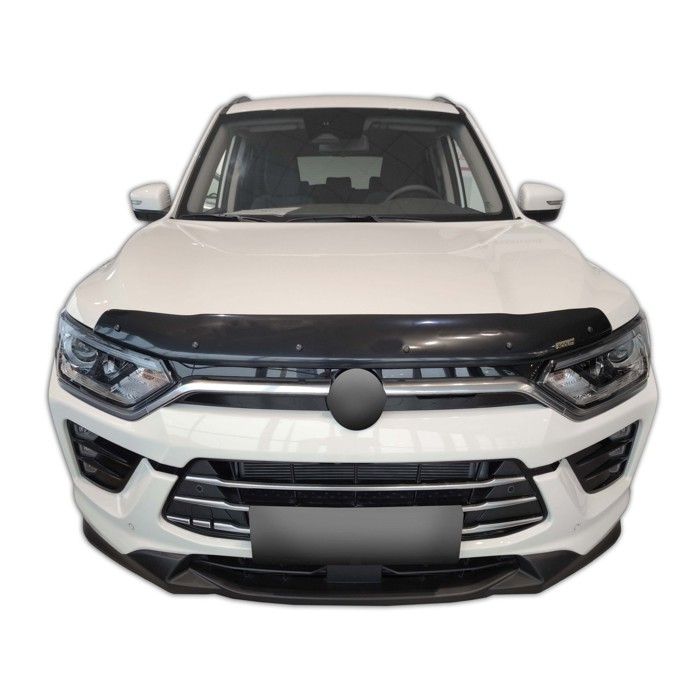 SCOUTT | Bra Capot Déflecteur Protection Pour KGM Korando Depuis 2019, Aérodynamique, Assemblage Facile, Aucun perçage requis
