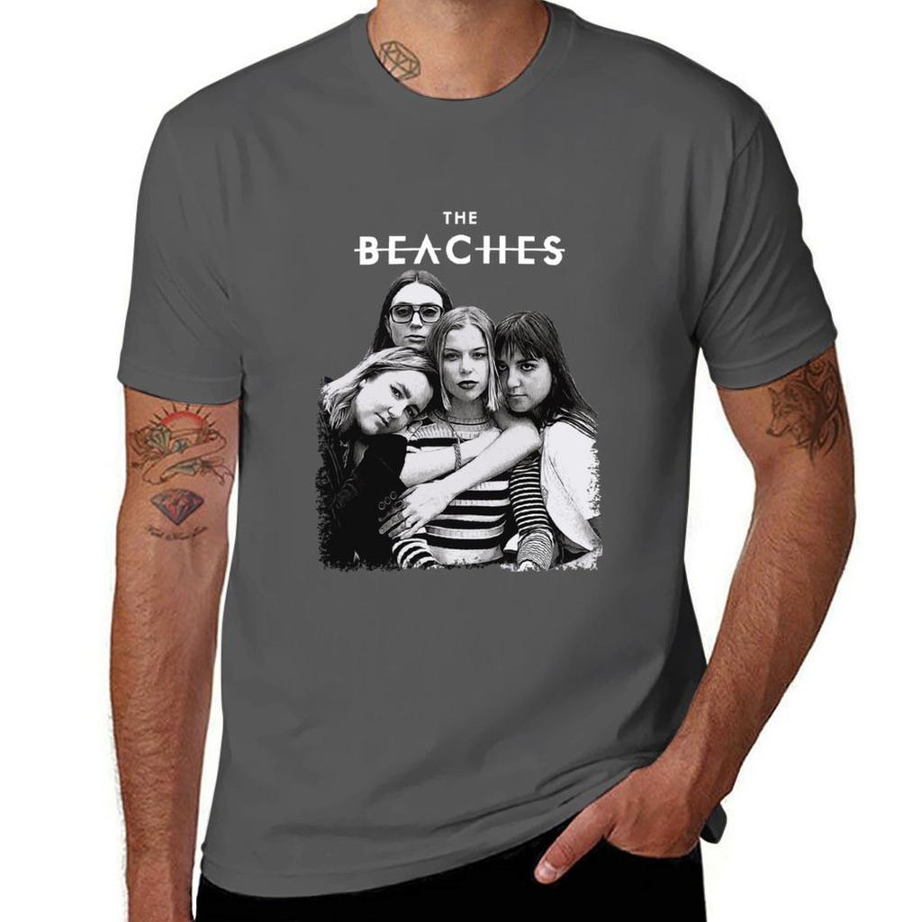 The Beaches Band T-shirt tryckta t-shirts för man man t-shirt bomull hög kvalitet T-shirt