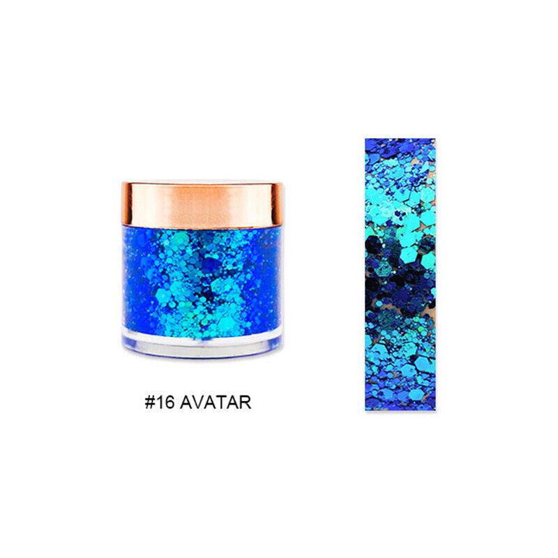 Multichrome Chameleon Eyeshadow Face Body Makeup Shining Aurora Pigment Chrome