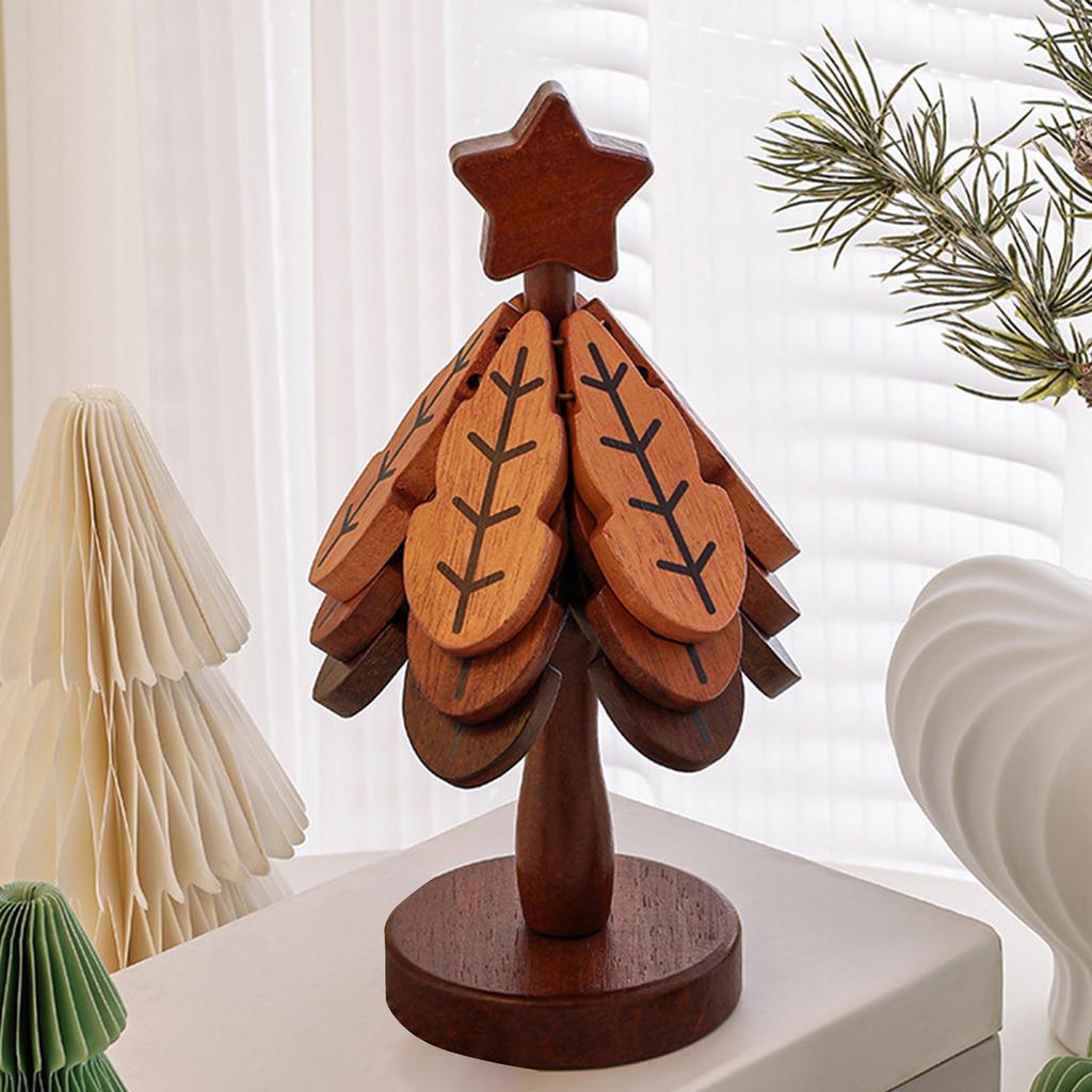 High Temperature Resistant Household Tea Cup Pot Mat Christmas Tree Insulation Mat -scalding Mat