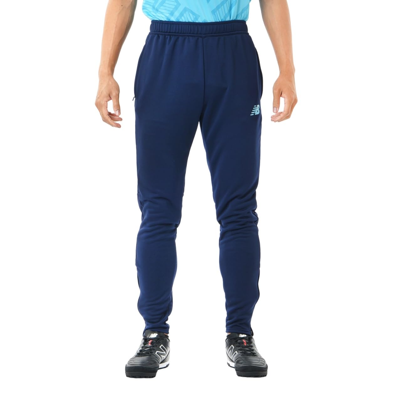 

Soccer Pants Knit Slim Pants NV [New Balance] Men s (MP231435) (Navy)
