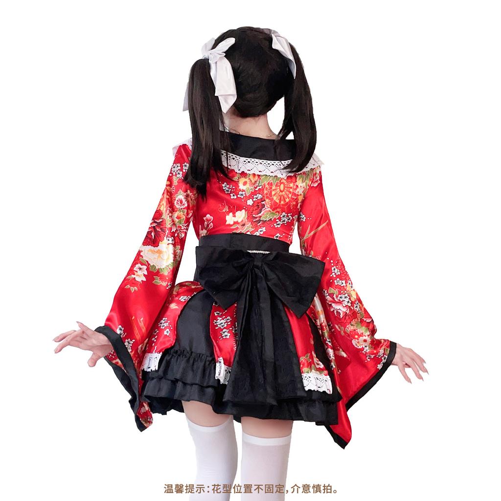 Japanese Pure Land dance costume cosplay Wear Lolita-style dance costumes and maid outfits for anime events cos Performance