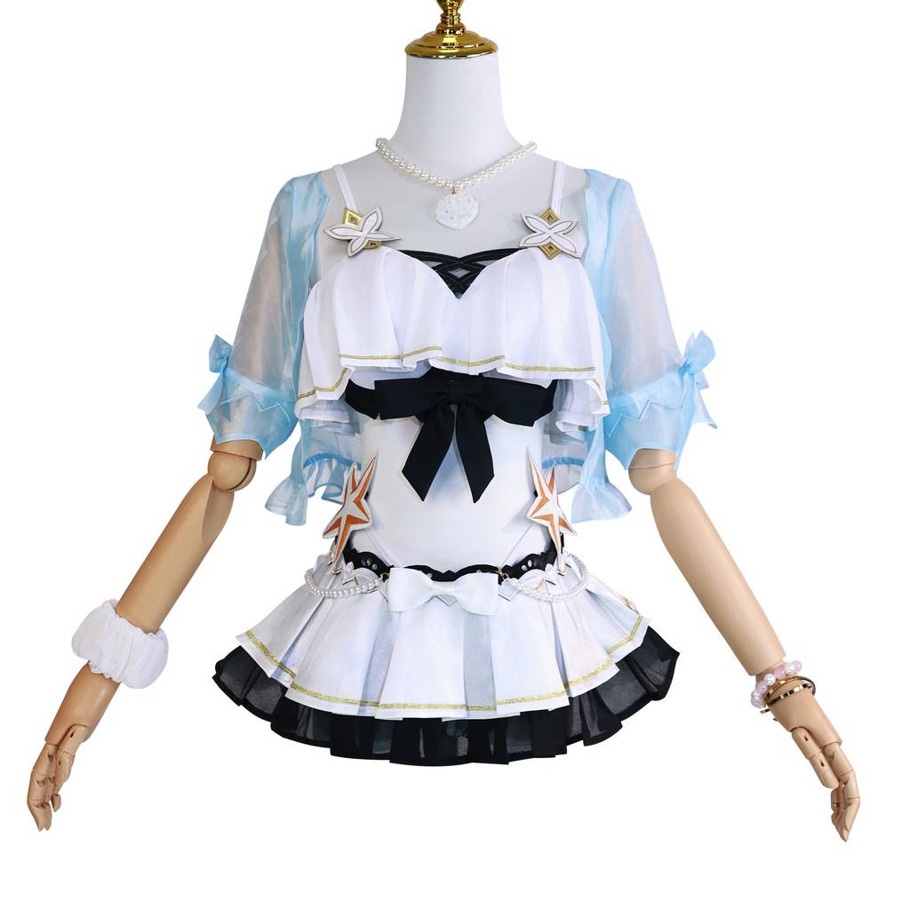 Cute And Stylish Alicia Cosplay Costume For Honkai Impact 3 Summer Character Dress