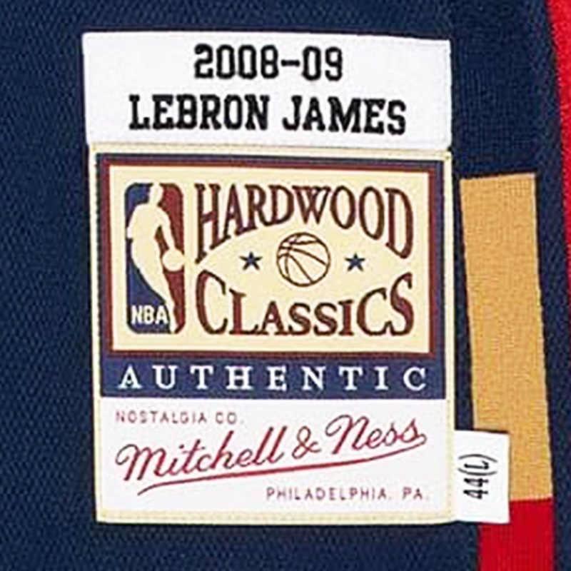 Mitchell & Ness NBA Lebron James Cleveland Cavaliers 2008/09 Jersey #23 Men's AJY4CP19126-CCANAVY08LJA