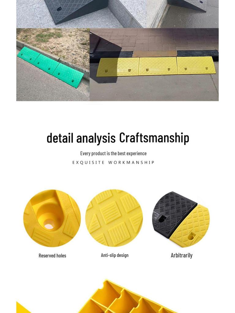 Sheng Bang Triangle Car Ramp Curb Pad