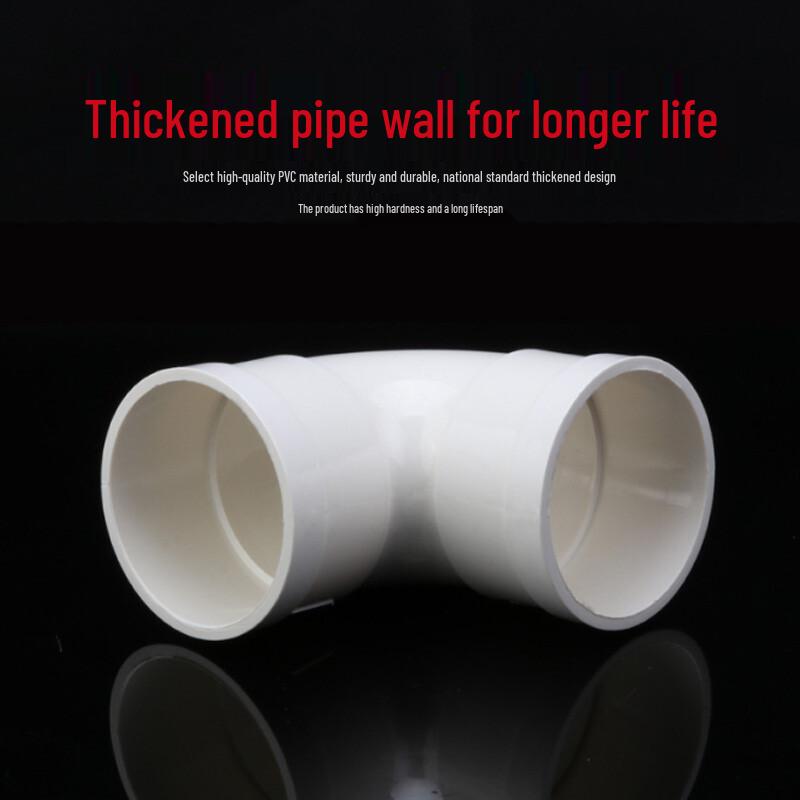 Naixin PVC-U Drainage Pipe 90-Degree Elbow Connector
