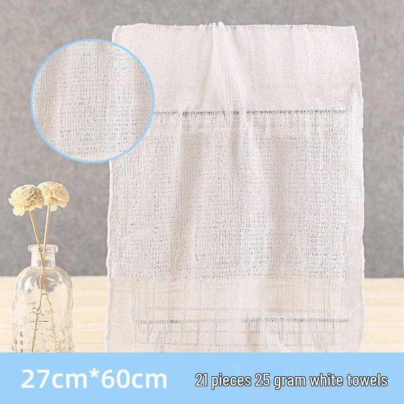 White Pure Cotton Hotel Towel: Soft, Absorbent, Durable, Embroidery-Friendly for Spa & Salon Use