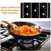 Gas Stove Surface Protection Pad Protecting Mat with Scraper and Brush Washable Oil And Dirt Resistant Kitchen Cleaning Accessor