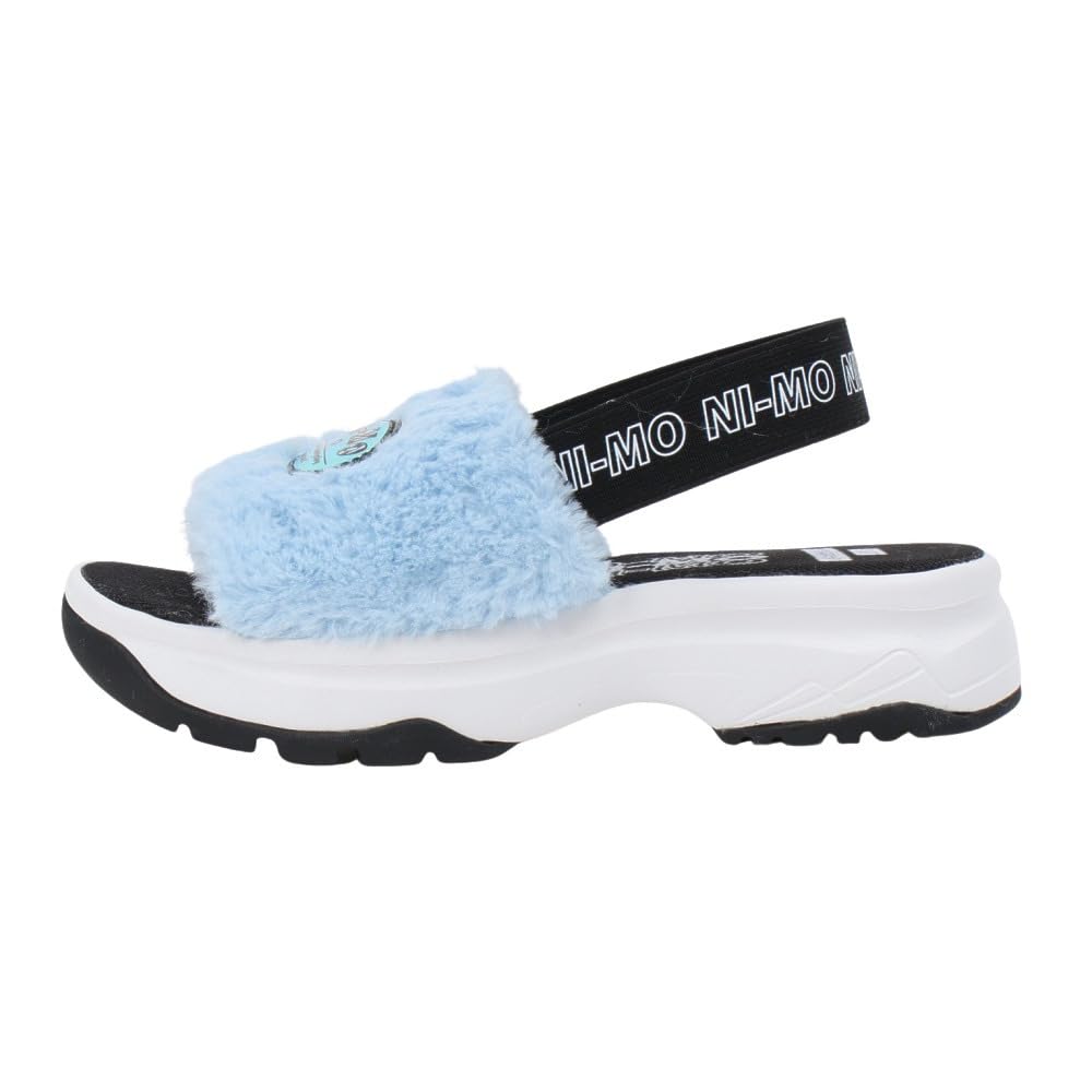 Moonstar NM J109 2E Girls' Sandals, Sax, 19.0 cm,