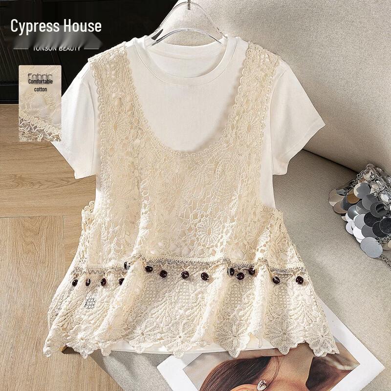 Women s Resort Style Bohemian Hollow Knit Vest One Size