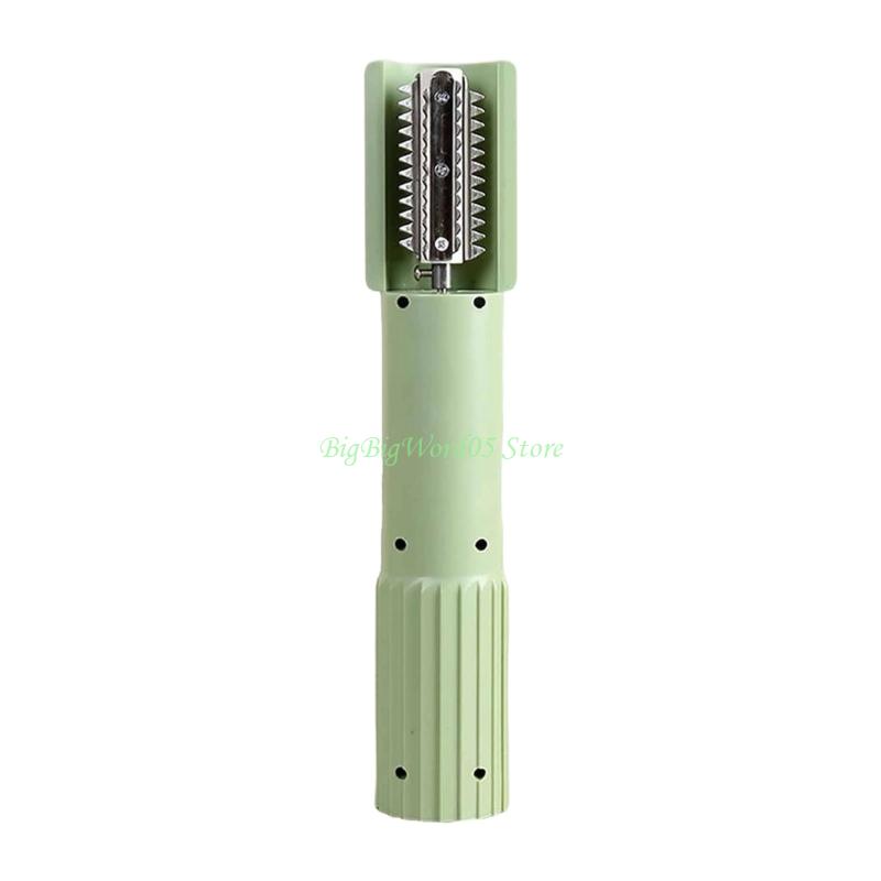 

24TE Electric Coconut Grater Machine Handheld Spatula Peeler Shredders AntiSplash зелений