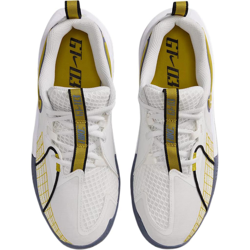 Nike GT Cut 3 SE GS Summit White Light Carbon Kids Sneakers Black Bright-Citron HJ3903-101
