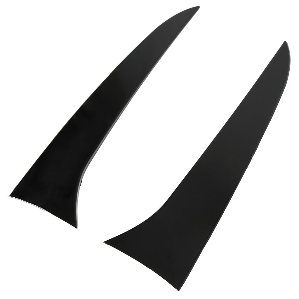 1 pereche spoiler lunetă negru lucios din plastic ABS acoperire laterală a aripii pentru X1 E84 2009?2015