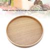 Wooden Serving Tray Plate for Tea Set Fruits Candies Food Home Decoration