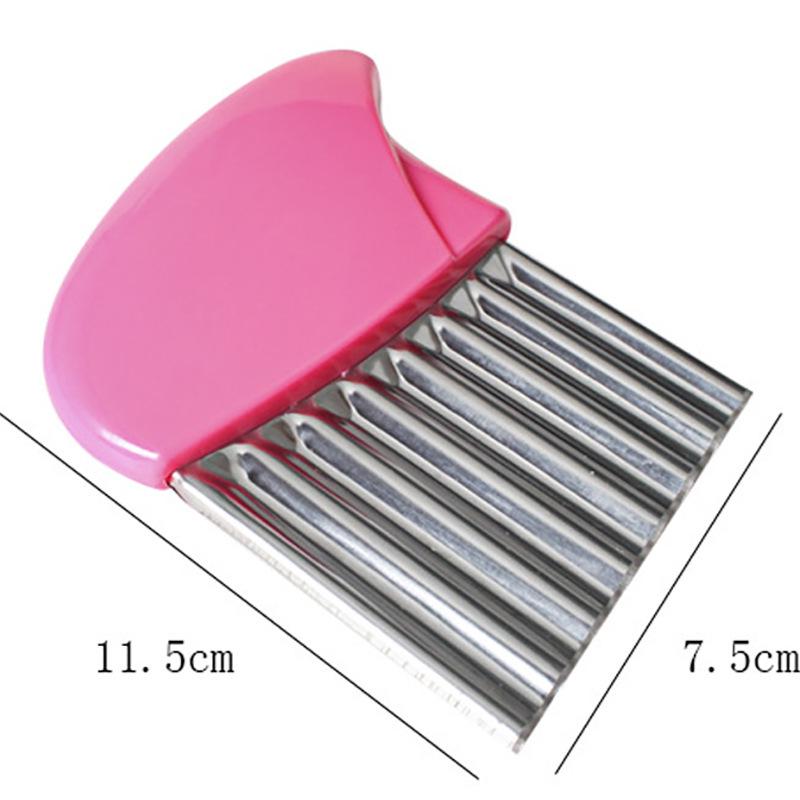 Multifunctional Wavy Potato Knife for Slicing French Fries & Vegetables