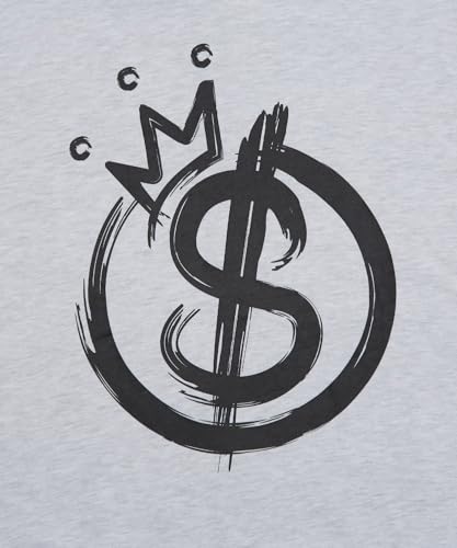 [IMPROVES] [SIDEWAYSTANCE] Crown Logo Fleece Half-Zip Sweatshirt