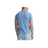 Polo Ralph Lauren Solid Color Logo Embroidered Crew Neck Slim Fit Short Sleeve T-Shirt Men Tops Blue MNPOTSH1N821144-400