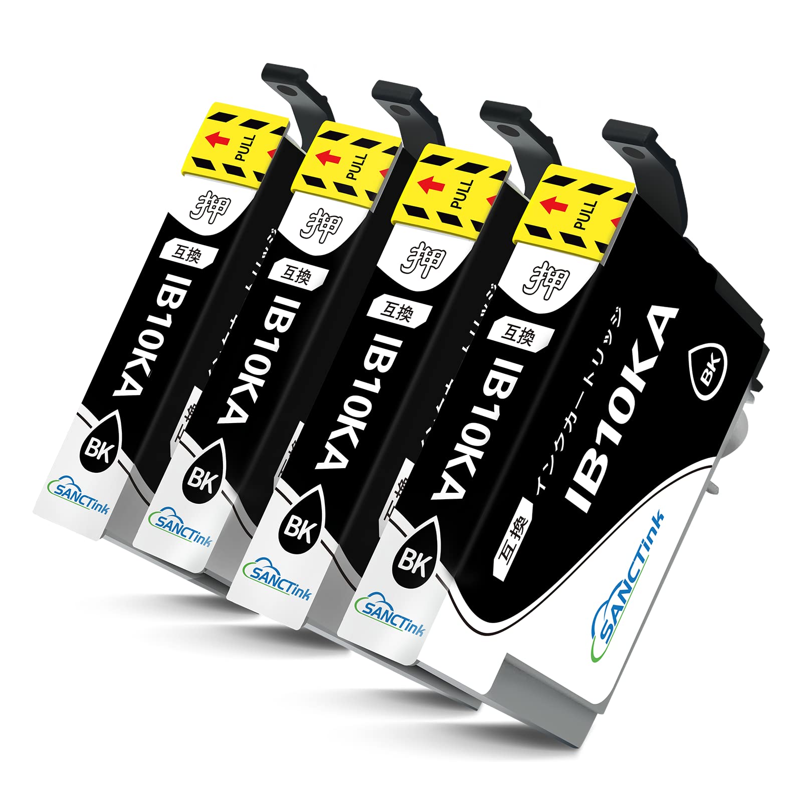 

IB10KA Black IB10 for Epson Epson Compatible Ink IB10CL4A Set of 4 Compatible Ink Cartridge Compatible Epson Printer [SANCTink] (Card Case) Models