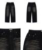 BIG UNION Brushed Wide Corduroy Pants (Black)