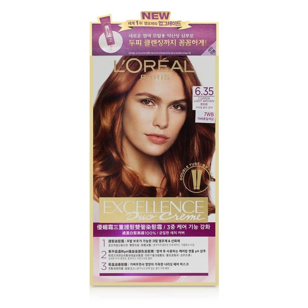 L'Oréal Excellence Duo Cream Hair Dye 6 Colors