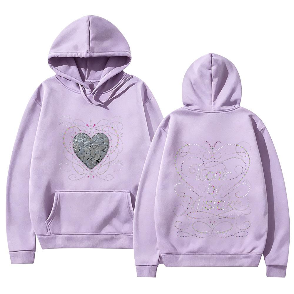 Ikoniczne z przypadku Bluzy z nadrukiem Kpopowa grupa dziewczęca KATSEYE Streetwear High Street Unisex Długi rękaw Casualowy Pulower