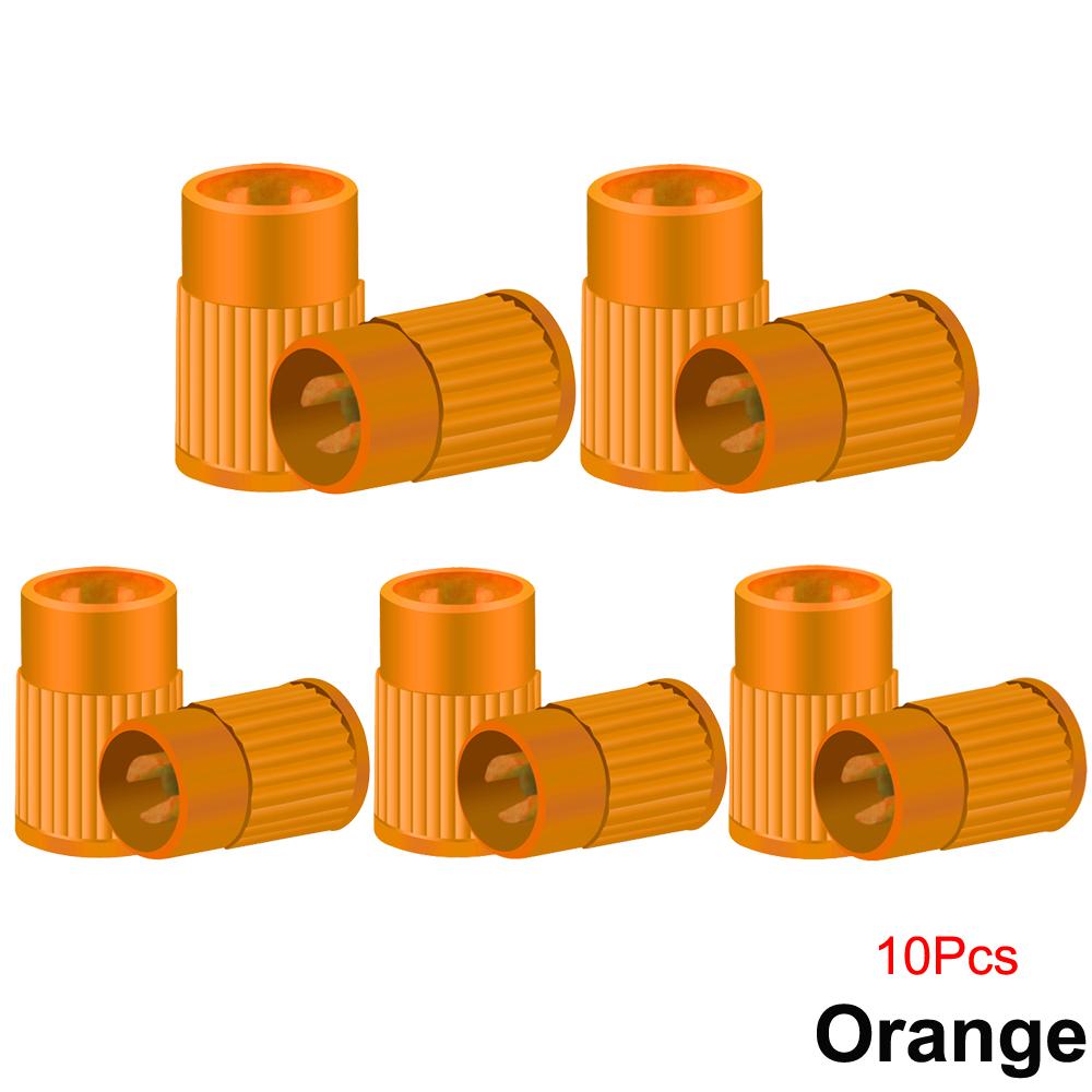 Plastic Tire Valve Caps Built-in Valve Core Remover Tool Universal Stem Covers for Cars Bike and Bicycle Trucks Motorcycles Valve Stems 1